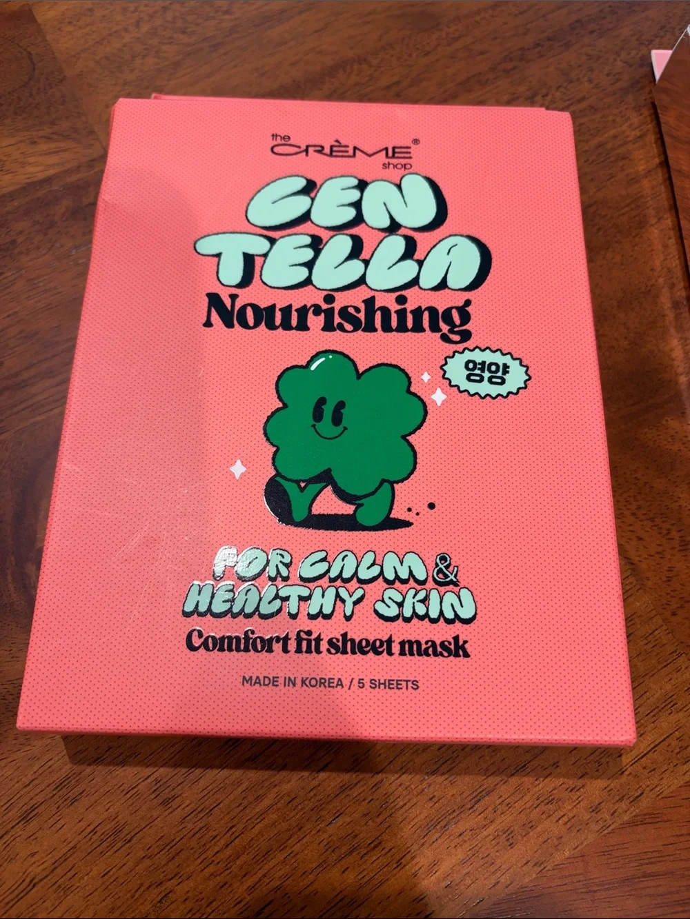 Gen Tell 5 Sheet Mask – Calming Hydration by The Crème 5 Sheet Masks and Bag